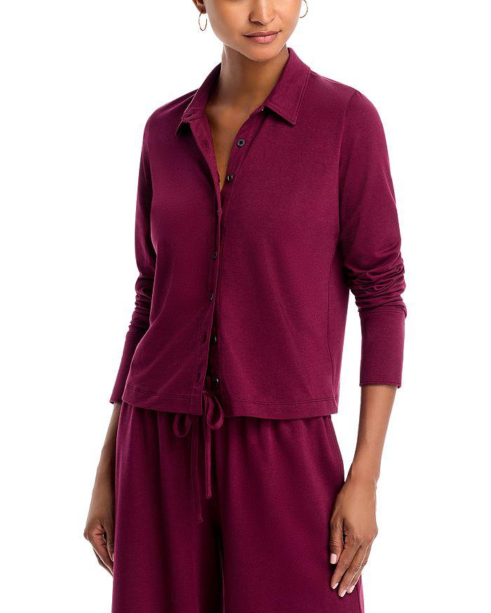 ATM Anthony Thomas Melillo Anthony Thomas Melillo Collared Button Front Top