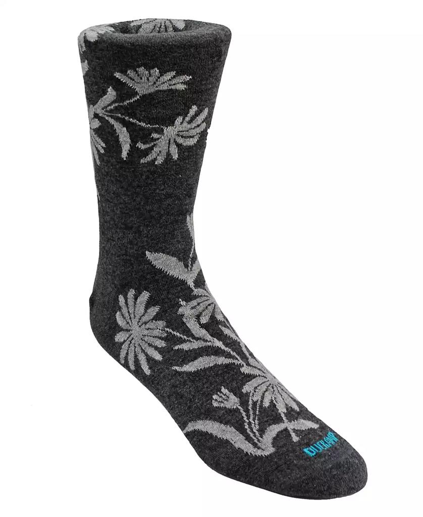 DUCHAMP LONDON Men's Large Floral Dress Sock