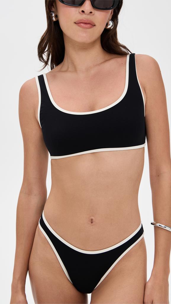 Reformation Vicky Bikini Top