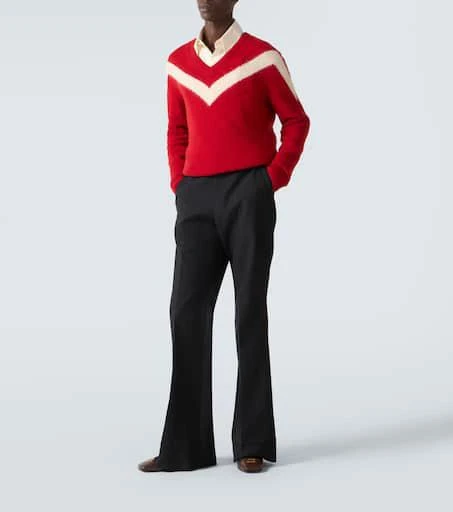 Valentino Babouchoes VLogo leather loafers 2