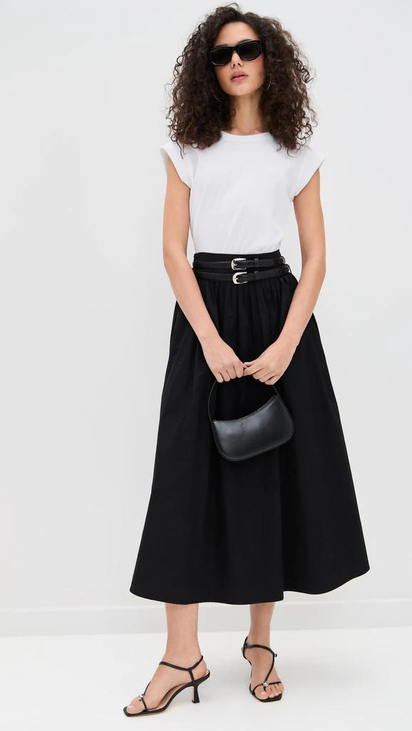 Pixie Market Thea Double Belted Skirt 4