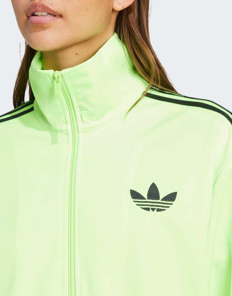 Adidas adidas Originals Firebird loose track top in green
