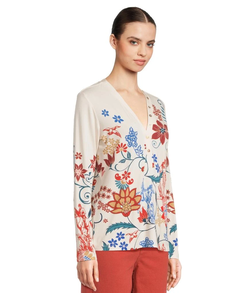 Johnny Was The Janie Favorite Long Sleeve Button Henley 2