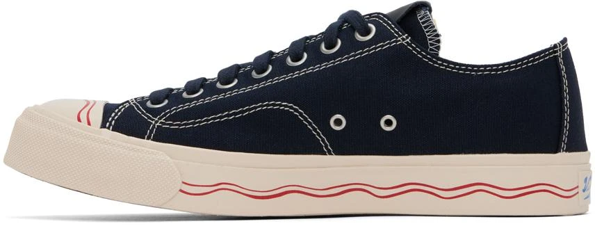 VisVim Navy Seeger Lo Sneakers 3