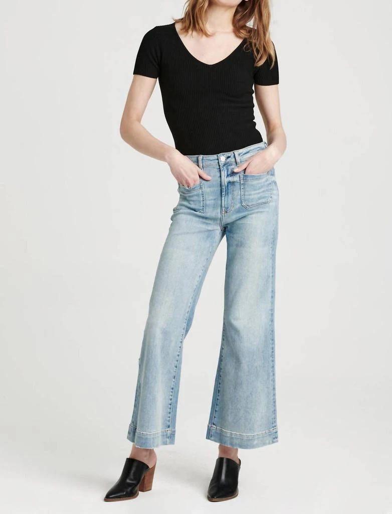Another Love Rhiannon Sweater Top In Black 4