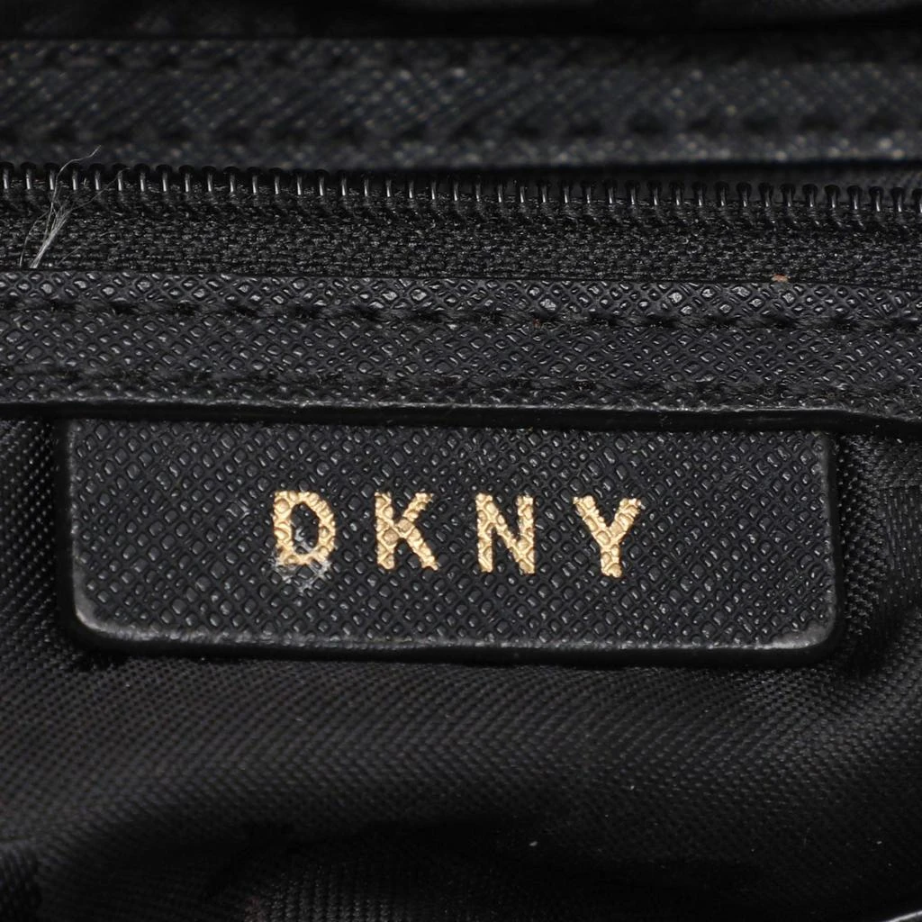 DKNY DKNY Black Saffiano Leather Bryant Park Bucket Bag 17