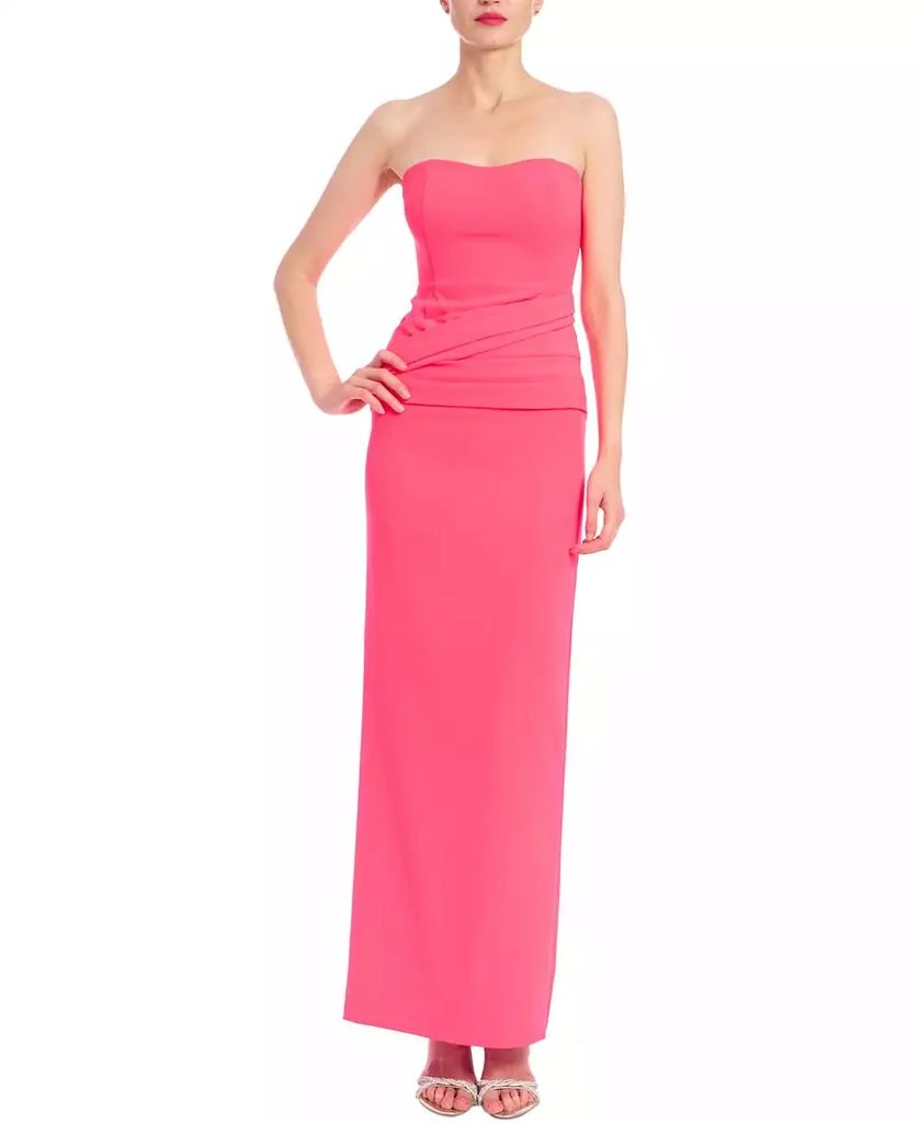 Badgley Mischka Women's Sweetheart Neck Strapless Gown 1