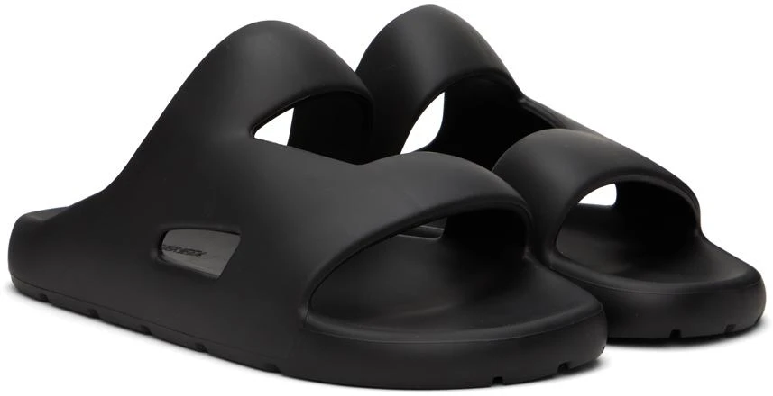 Bottega Veneta Black Band Slides 4