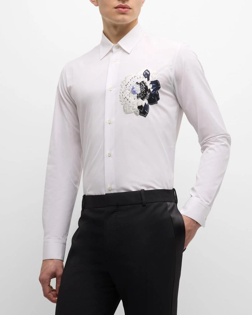 Alexander McQueen Men's Dutch Flower Dress Shirt 1