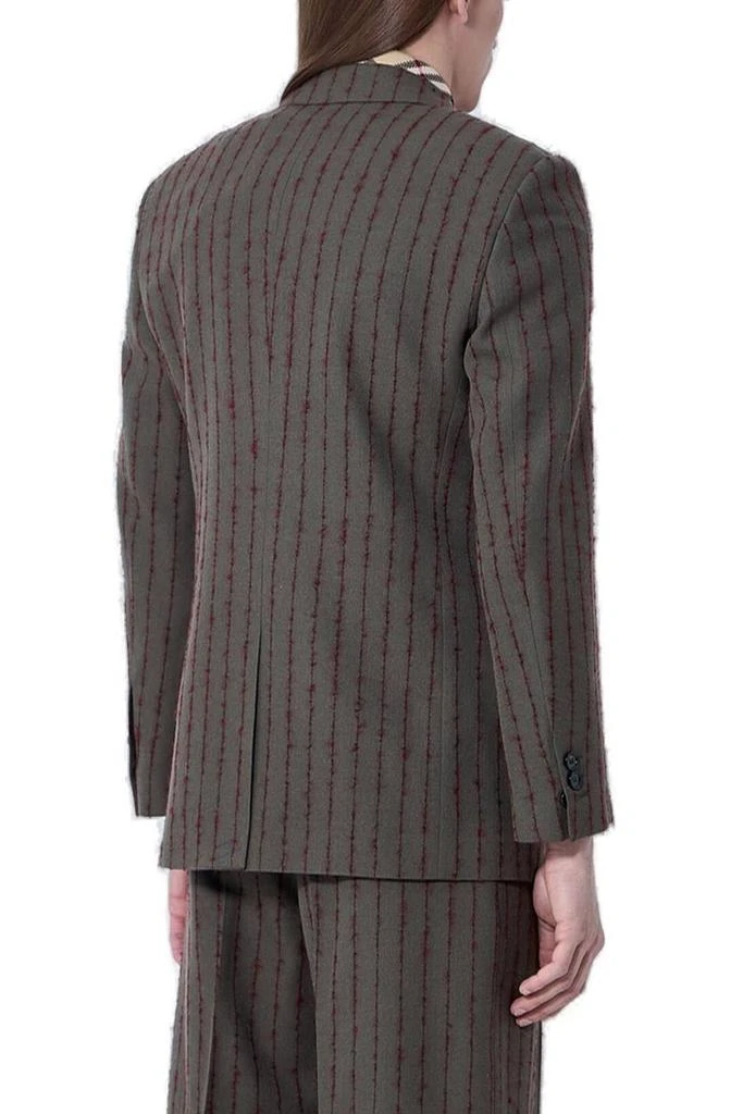 Burberry Burberry Striped Double Breasted Tailored Blazer 2