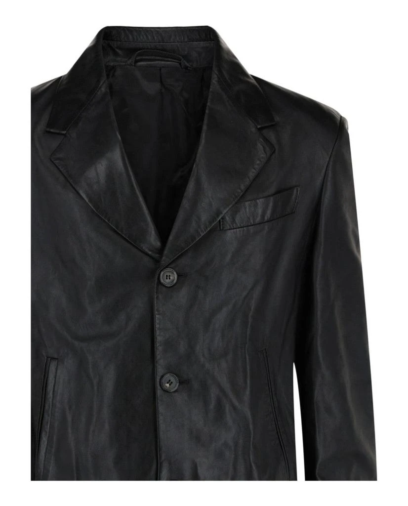 Salvatore Ferragamo Leather Blazer 3