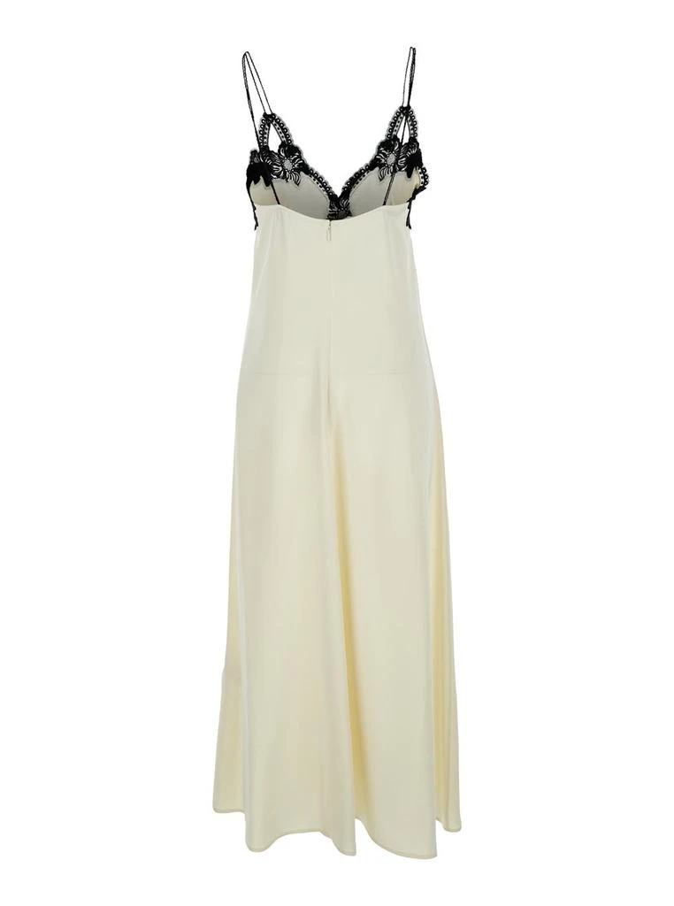 Jil Sander Jil Sander Lace Flower Detailed Midi Dress 2