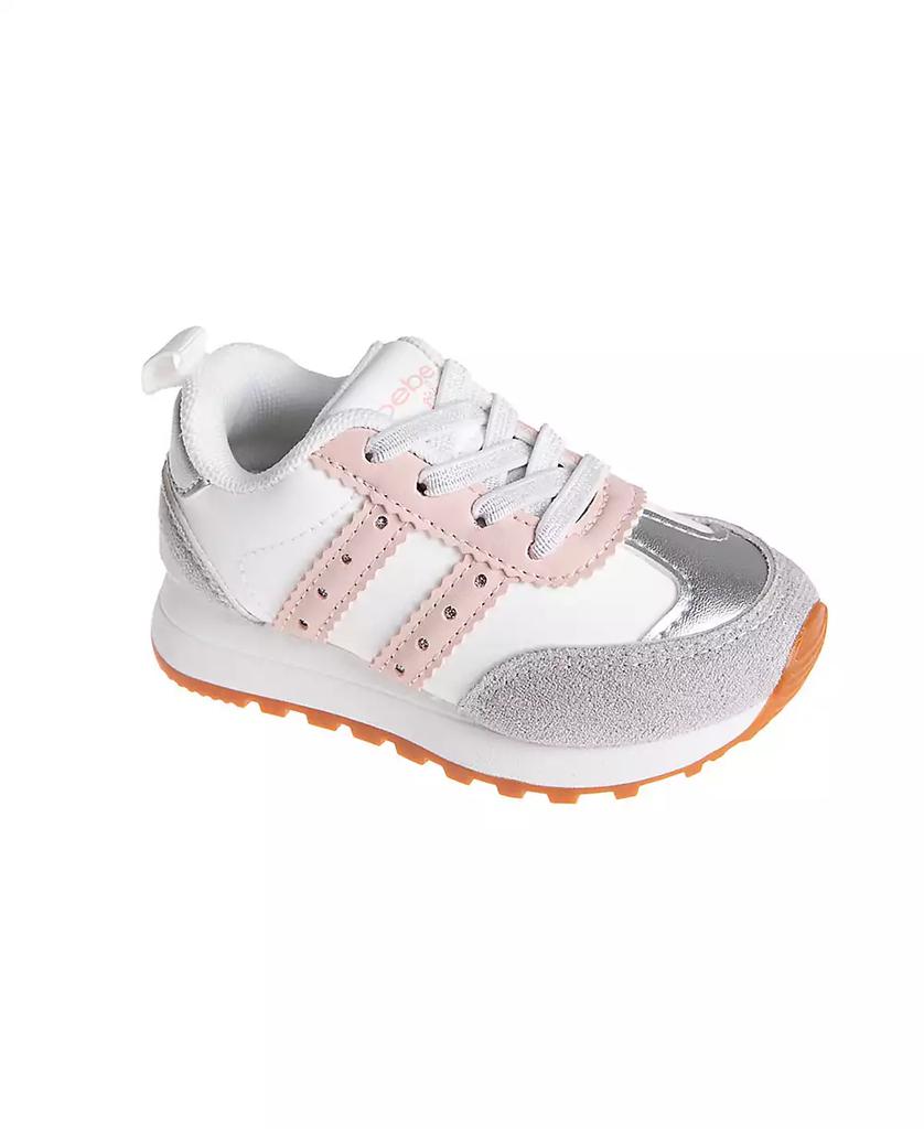 Bebe Toddler Girls Jogger with Rhinestones Shoe
