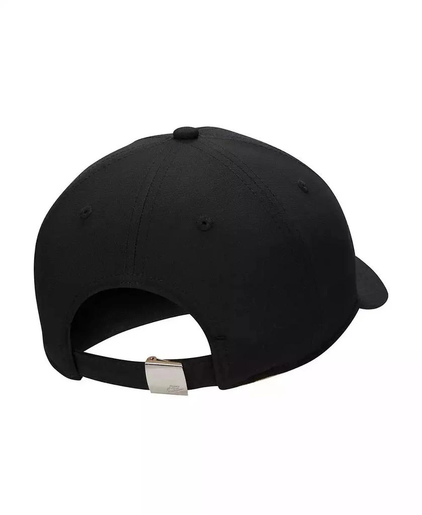 Nike Men's Black Metal Futura Lifestyle Club Performance Adjustable Hat 2