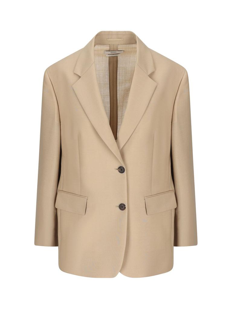 Prada Camel-Hair Anorak - Jackets - Free Shipping - BeyondStyle