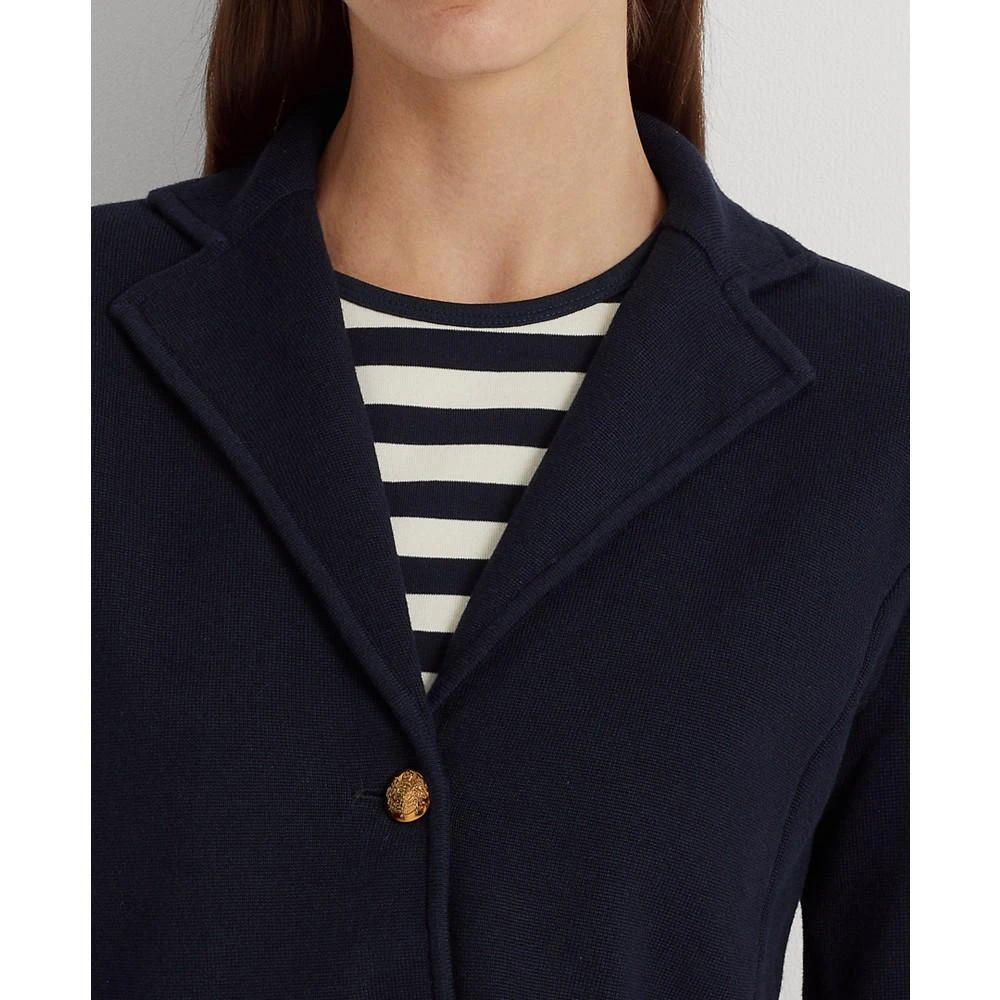 Lauren Ralph Lauren Sweater-Knit Blazer, Regular & Petite 4