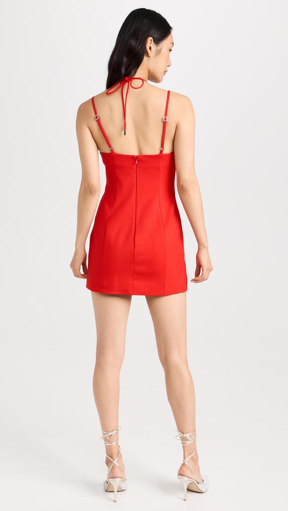 Area Star Cutout Mini Dress