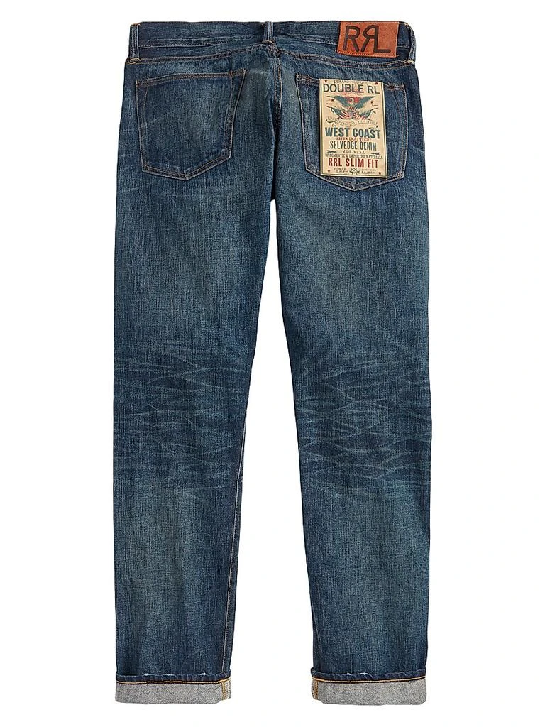 Ralph Lauren Slim-Fit Ridgecrest Selvedge Jeans 2