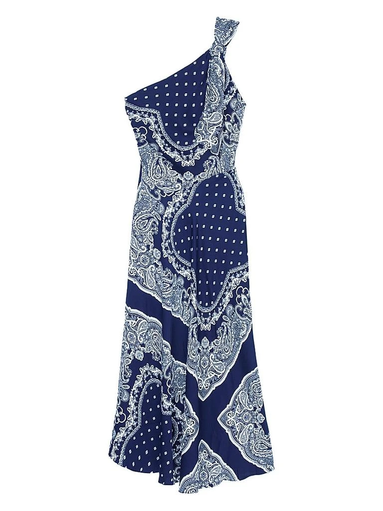 Sandro Bandana-Print Maxi Dress 1