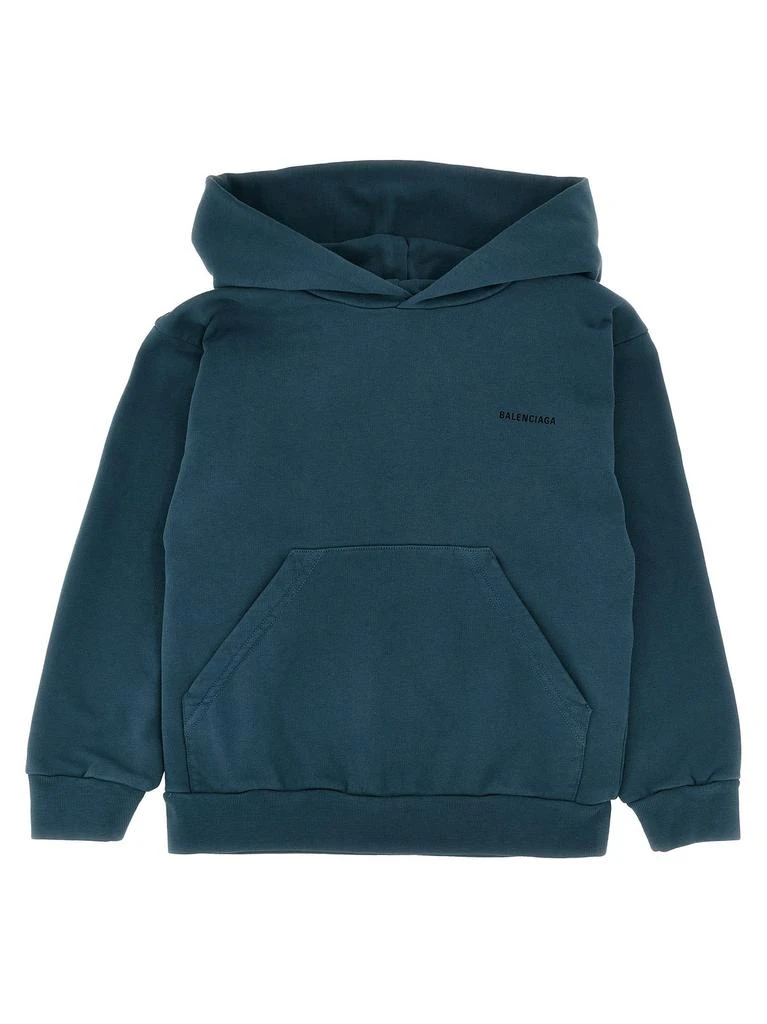 Balenciaga Balenciaga Kids Logo Printed Hoodie 1