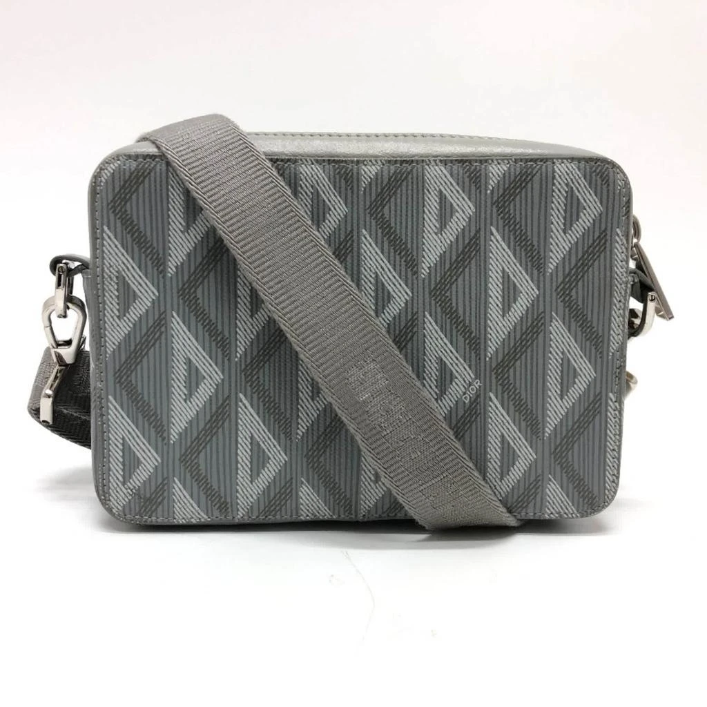 Dior Coated Canvas Leather Pochette Shoulder Bag (Pre-Owned) 2