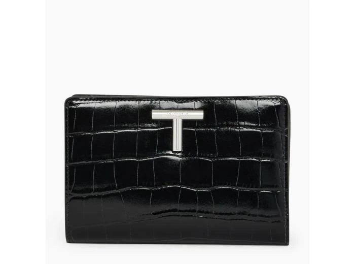 le tanneur Petit portefeuille Gisèle en cuir effet croco 1