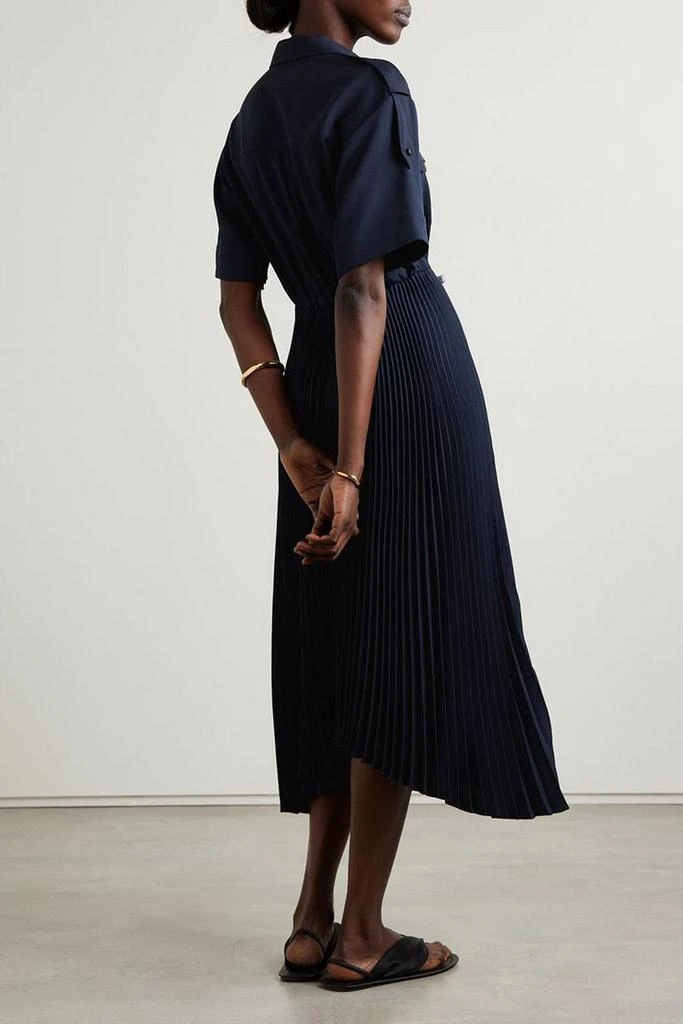 A.L.C. Liam pleated jersey midi dress 3