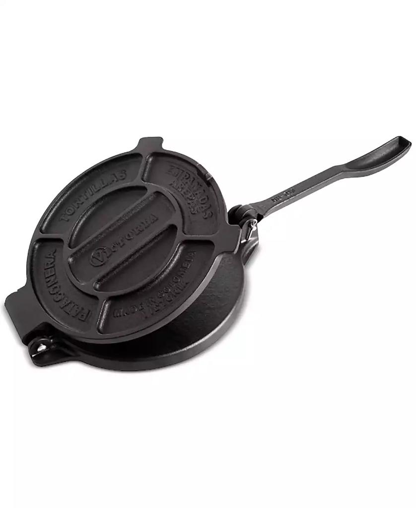 Victoria Cast Iron Tortilla Press 6.5 IN Seasoned