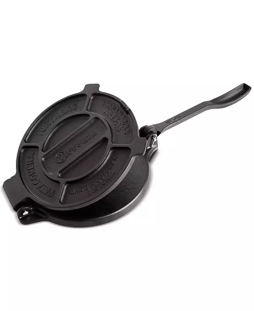 Victoria Cast Iron Tortilla Press 6.5 IN Seasoned 2