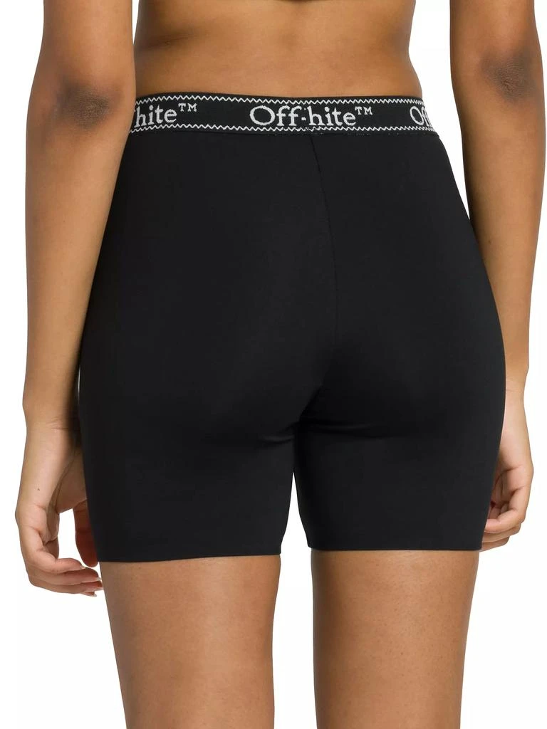 Off-White Logo Waist Bike Shorts 5
