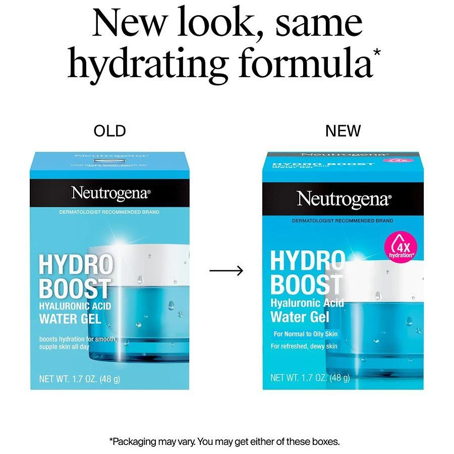 Neutrogena Hydro Boost Hyaluronic Acid Water Gel Moisturizer 2