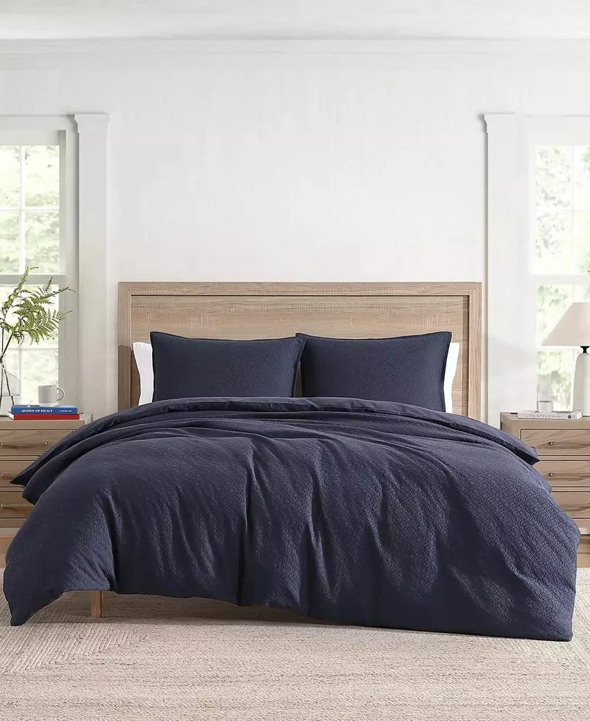 Tommy Hilfiger Monogram Matelasse 3-Pc. Comforter Set 1