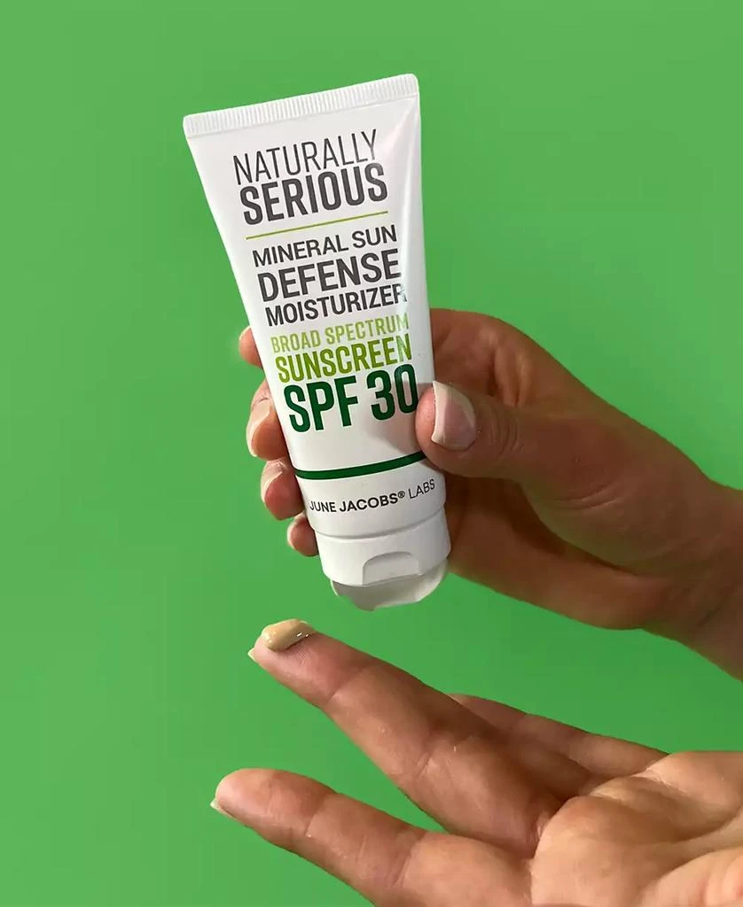 Naturally Serious Mineral Sun Defense Moisturizer Broad Spectrum Sunscreen SPF 30 5