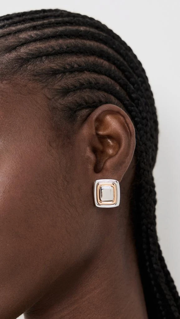 Luv AJ Dalia Two-Tone Studs 2