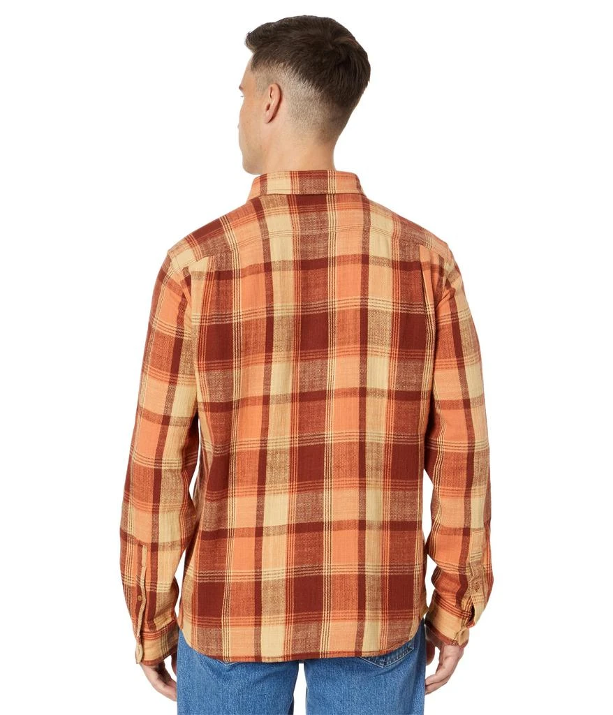 L.L.BEAN Signature Heritage Textured Flannel Plaid Shirt 2