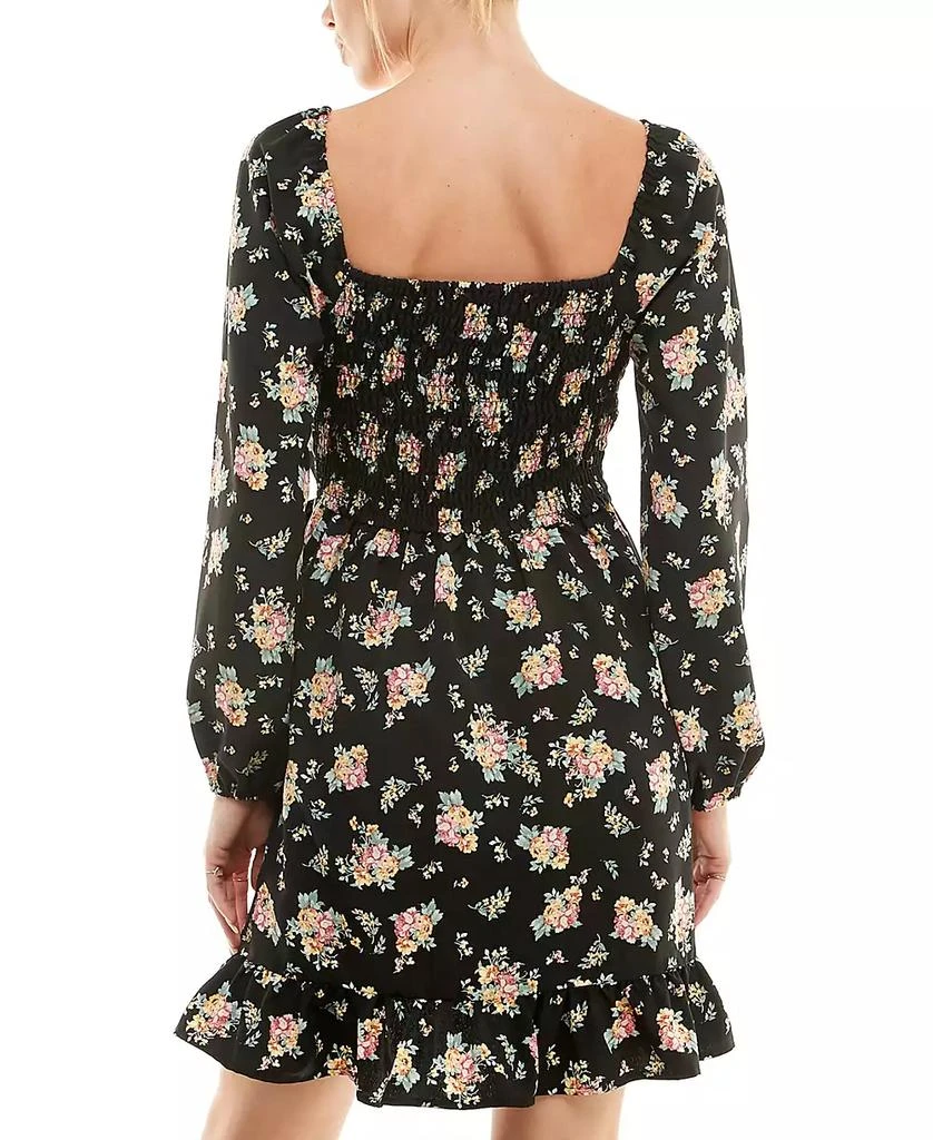 As U Wish Juniors' Long-Sleeve Sweetheart Dress 2