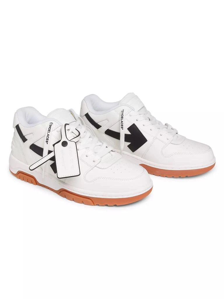 Off-White Out Of Office Leather Sneakers 2