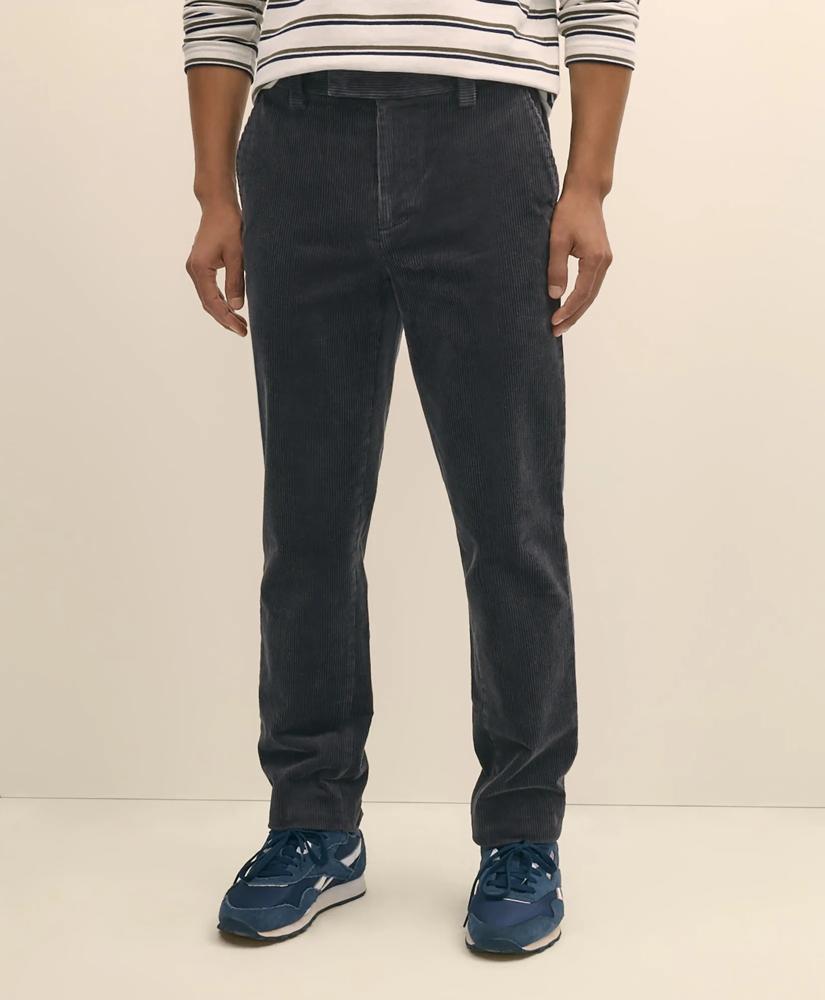 Brooks Brothers Slim Fit Cotton Wide-Wale Corduroy Pants