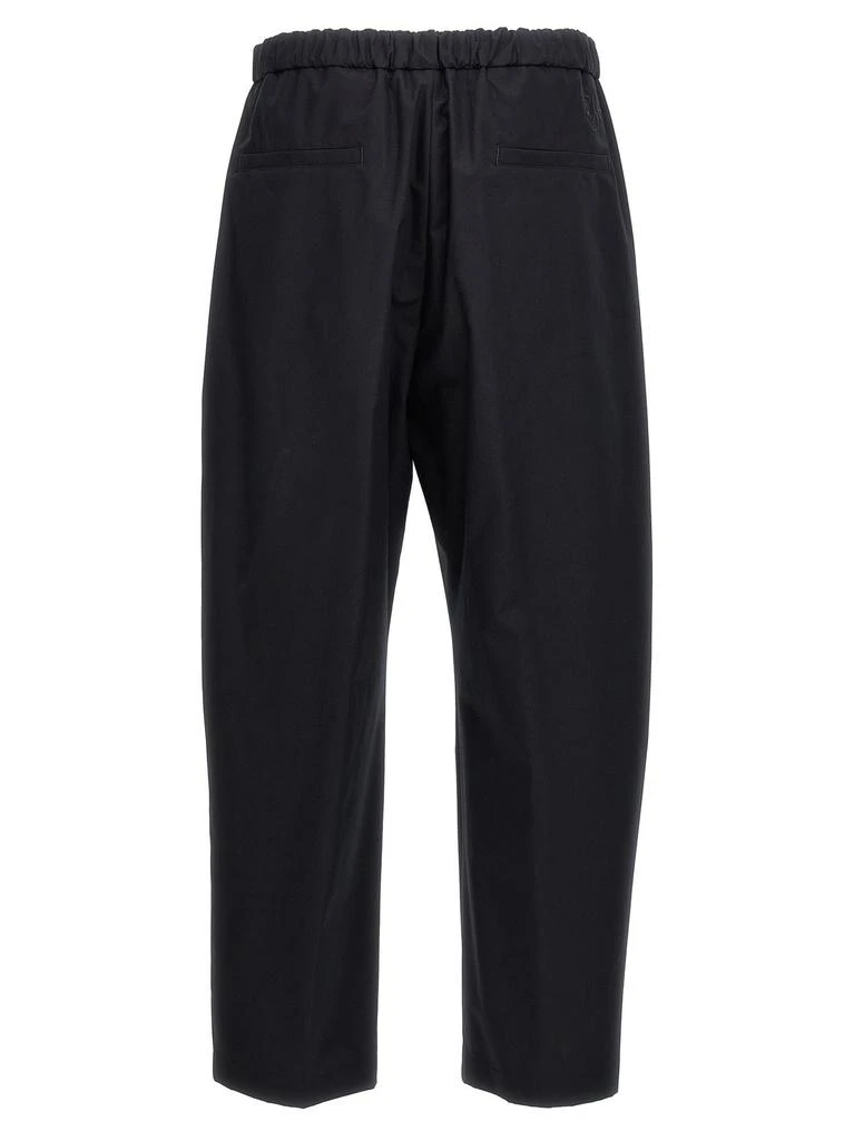 Jil Sander Jil Sander+ Logo Embroidered Tapered Pants 2