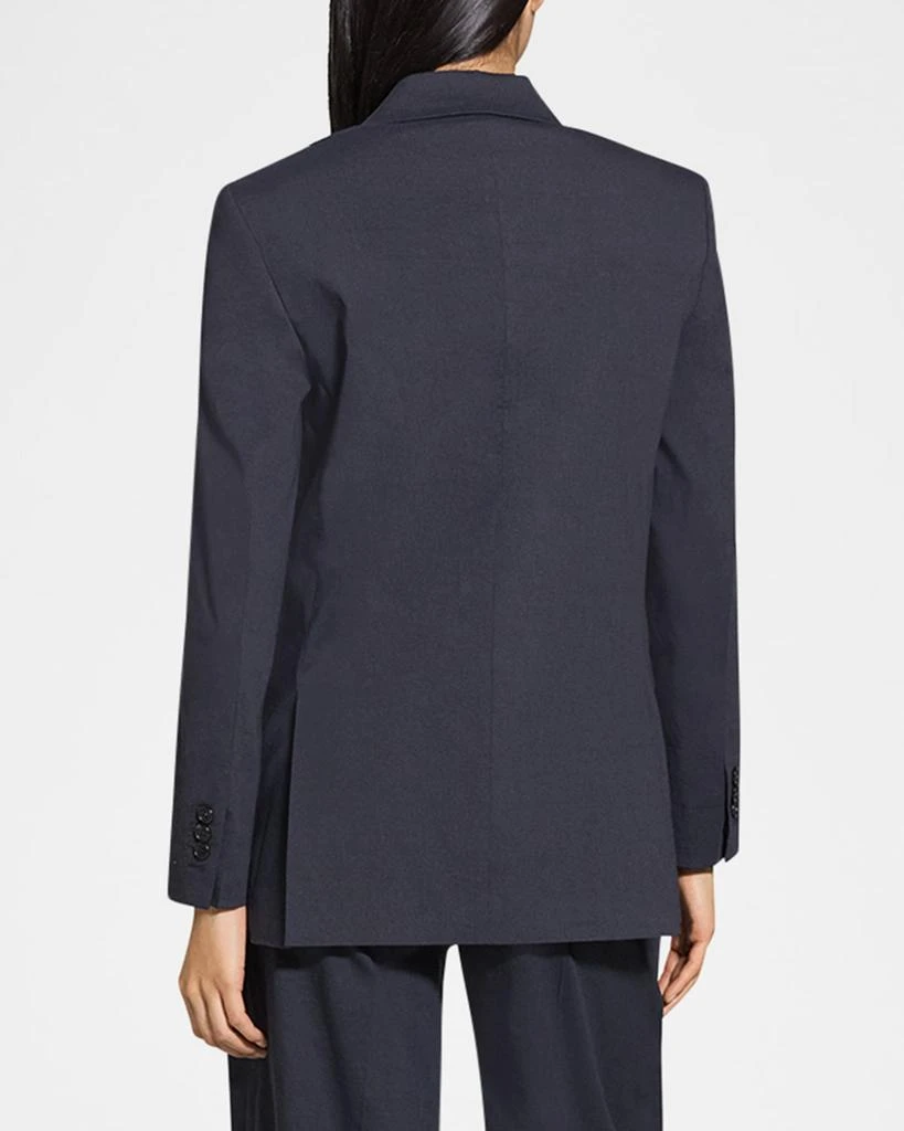 Theory Oversized Crunch Linen Blazer 3