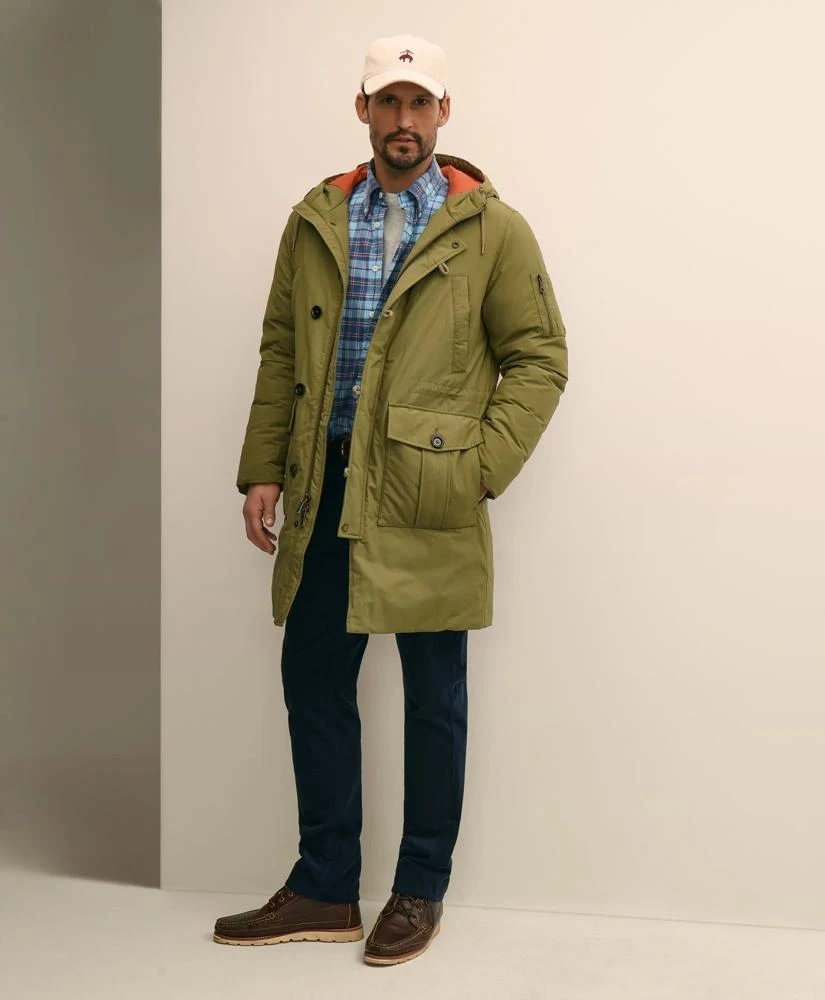 Brooks Brothers Water-Resistant Down Hooded Parka