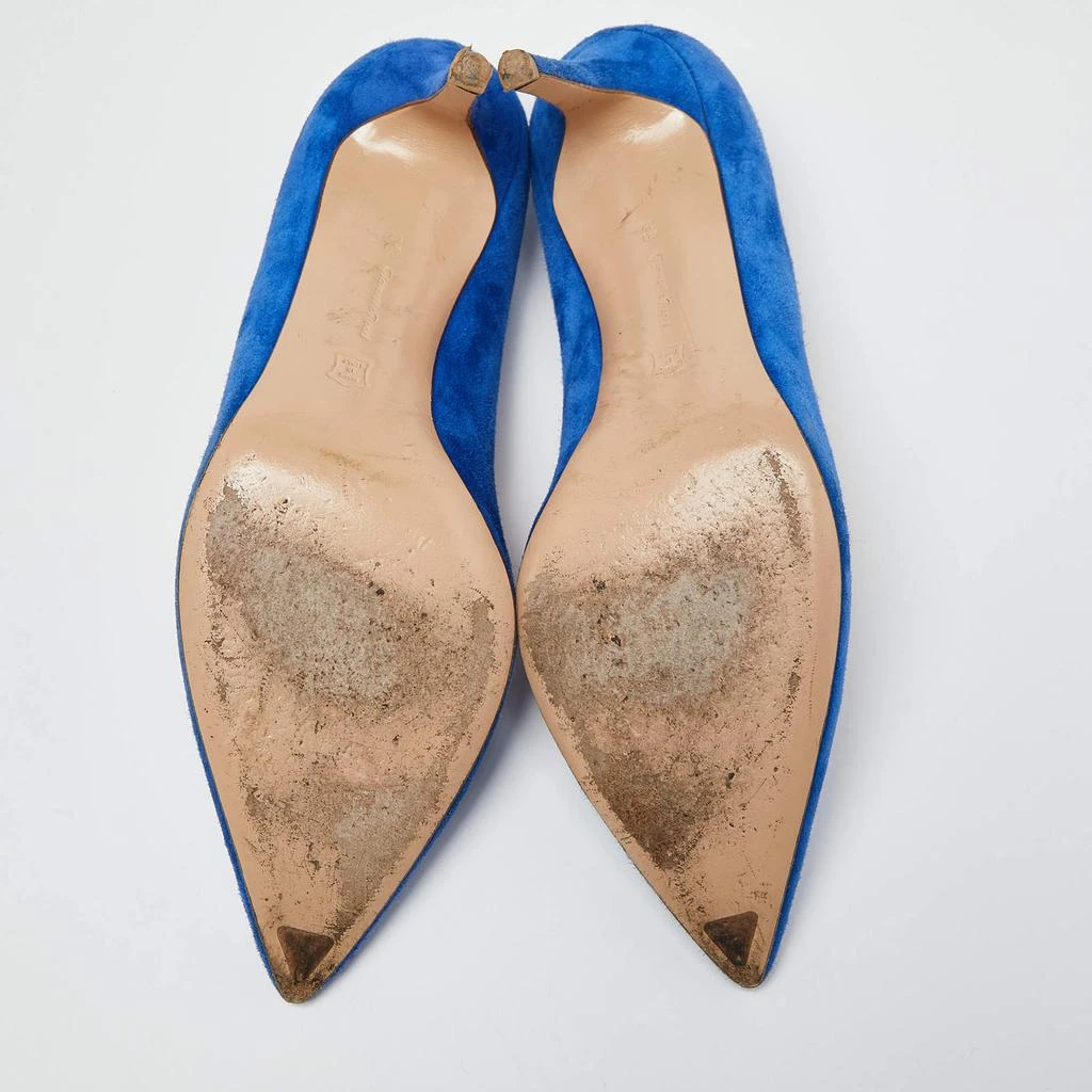 Gianvito Rossi Gianvito Rossi Blue Suede Gianvito 105 Pumps Size 40.5 6