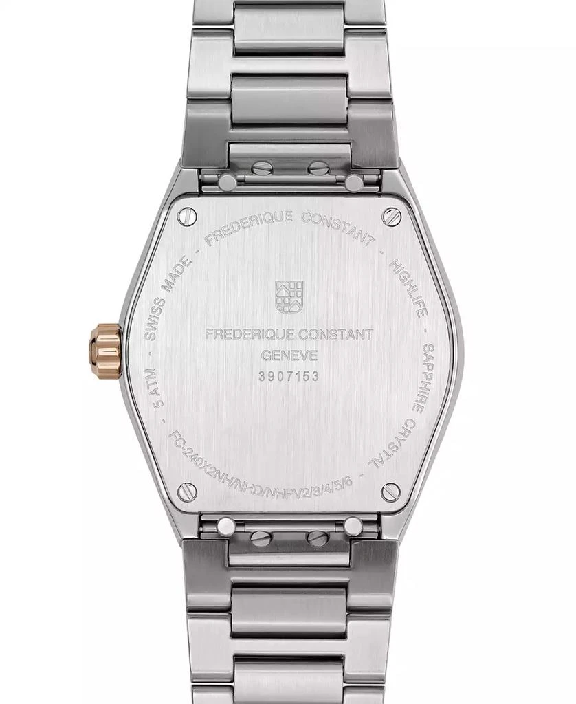 Frederique Constant Men's Swiss Automatic Highlife COSC Two-Tone Stainless Steel Bracelet Watch 41mm 3
