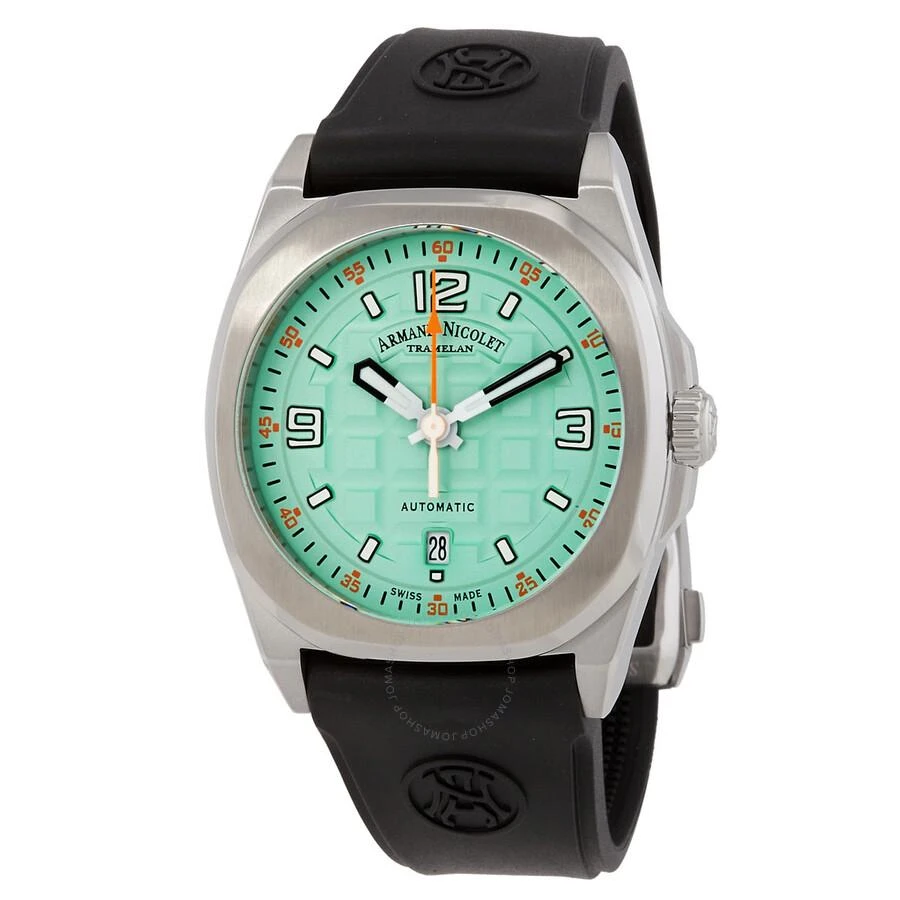Armand Nicolet JH9 Automatic Aqua Blue Dial Men's Watch A660HAA-ZO-GG4710N 1