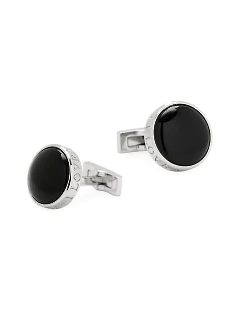 Cufflinks Inc. Ox & Bull Trading Co. I Love You Enamel & Stainless Steel Cufflinks 1