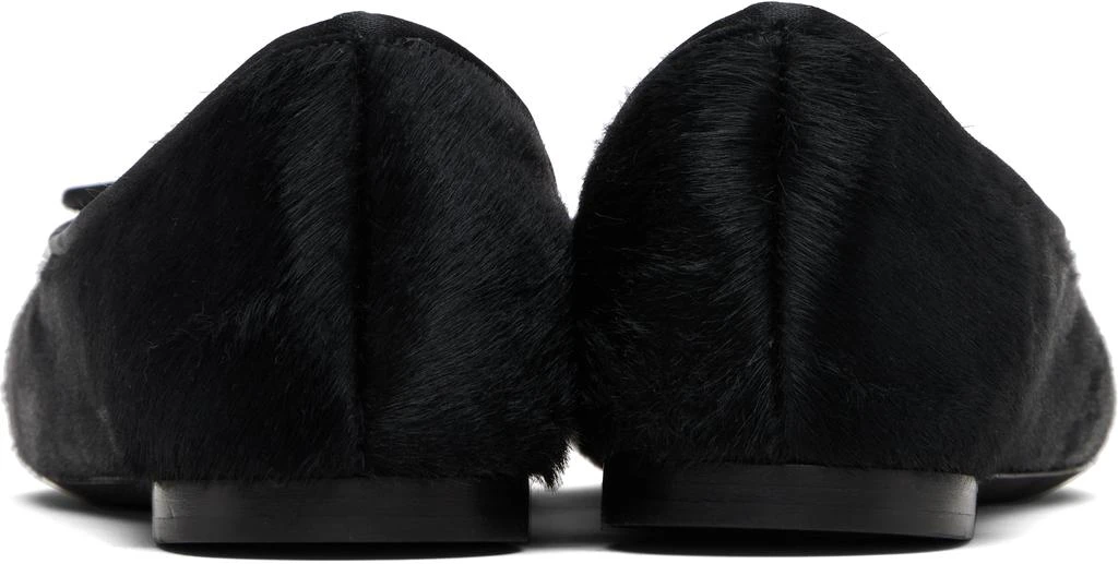Khaite Black Charlotte Ballerina Flats 2