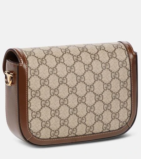 Gucci Gucci Horsebit 1955 Mini leather-trimmed shoulder bag 3