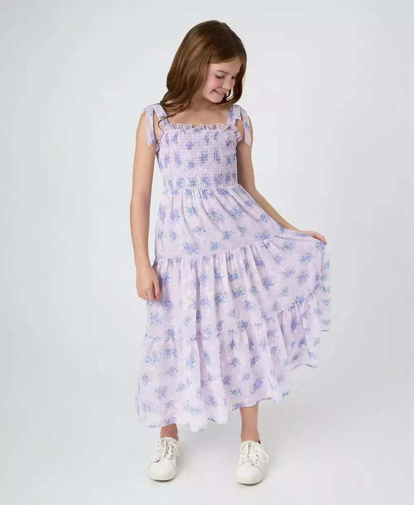 Rare Editions Big Girls Floral Burnout Maxi Dress 2