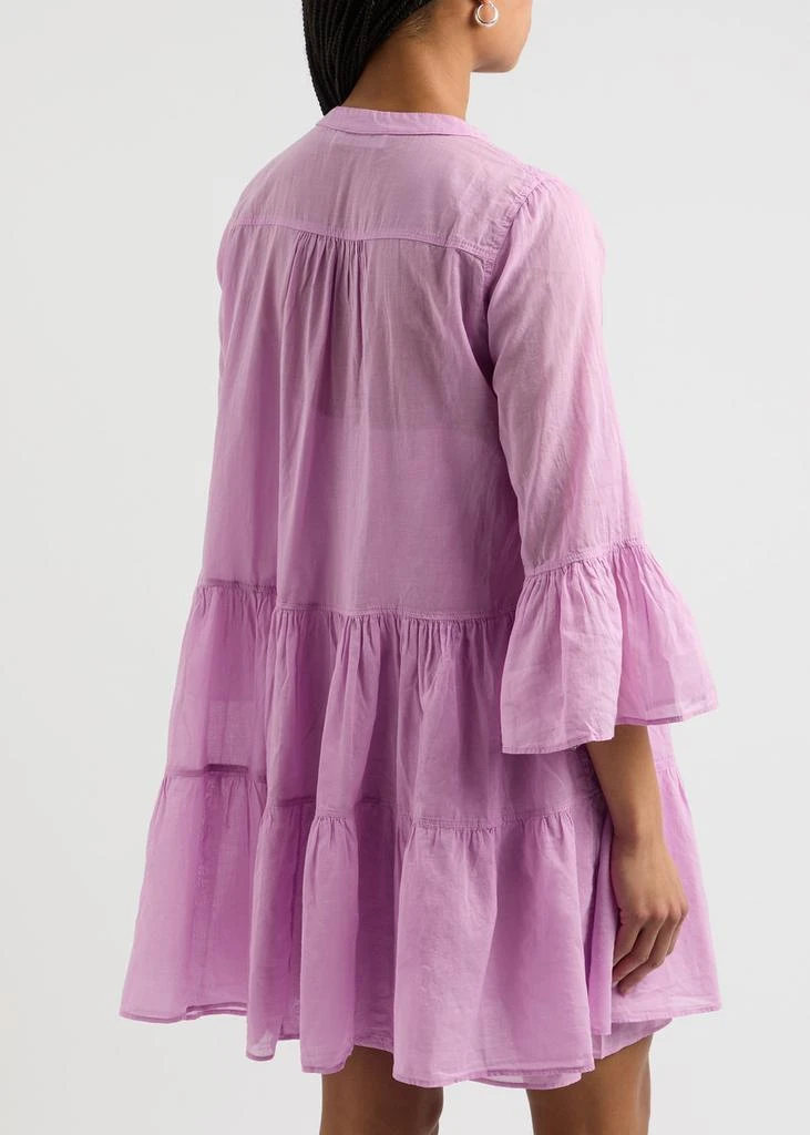 Devotion Lavrentia tiered cotton mini dress 3