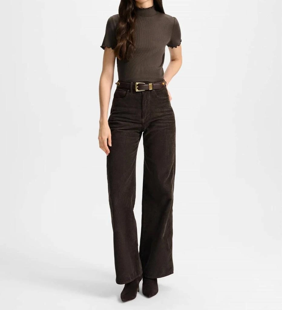 VERONICA BEARD Veronica Beard - Taylor Cord Wide Leg Pant 3